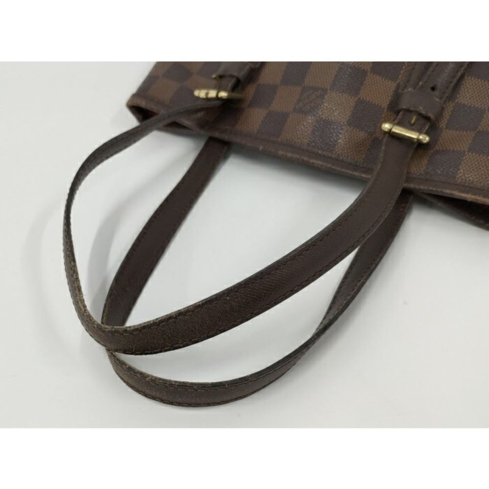 Louis Vuitton Marais Damier Leather Tote Bag Ebene Brown - Picture 5 of 8